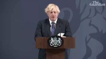 Boris Johnson pide que el Reino Unido se una para impulsar el programa de 