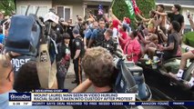 Un discurso racista captado por una cámara provoca una protesta frente a la casa de un hombre y una acusación penal