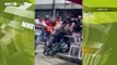 Video A tablazos y piedras fueron atendidos dos presuntos ladrones en la Bolivariana