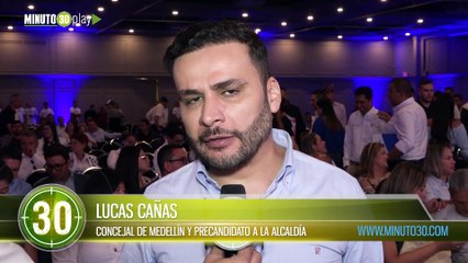 Lucas Cañas recibió aval Conservador al Concejo de Medellín y sigue esperando que se defina el candidato del partido a la Alcaldía