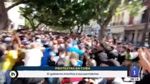 CUBA: Protestas MULTITUDINARIAS contra el GOBIERNO al grito de 