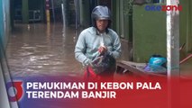 Pemukiman Warga di Kebon Pala, Jakarta Timur Kembali Terendam Banjir