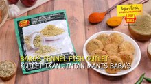 Resipi Kutlet Ikan Jintan Manis BABA'S | Minit Ekspres