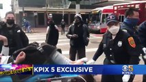 #VIDEO: Mujer asiática es agredida por un hombre en calles de San Francisco, la mujer respondió al ataque