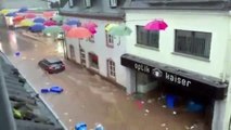Imágenes de las inundaciones catastróficas en Alemania: Wuppertal, Aachen, Hagen,... Hochwasser 2021