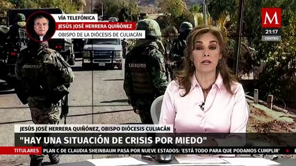 "Hay una situación de crisis por miedo en Culiacán": Jesús José Herrera Quiñónez