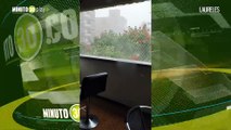 aguacero desde varios puntos de la ciudad Sin AutoPlay