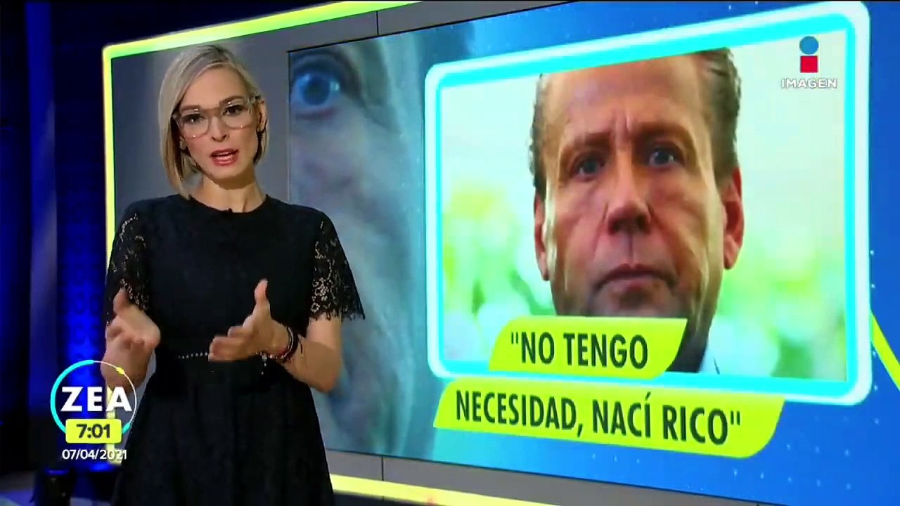"No tengo necesidad, yo nací rico" Alfredo Adame Vídeo Dailymotion