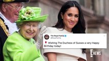 Meghan Markle recibe el cariño de la realeza en su 40 cumpleaños