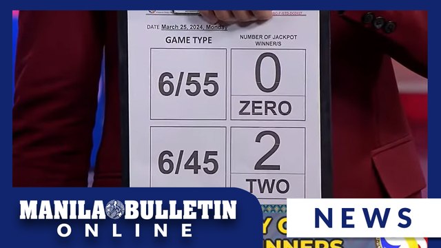 Two bettors bag P8.9-M Mega Lotto jackpot on March 25 draw