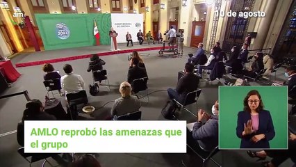 Descargar video: #AMLO reprueba amenazas contra Azucena Uresti y asegura protección a la periodista