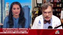 La FDA aprueba plenamente la vacuna Covid de Pfizer