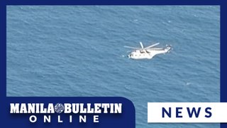 Chinese helicopter hovers near Pag-asa Island