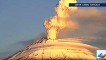 OVNI en el Popocatépetl? extrañas nubes en volcán impactan a usuarios en redes