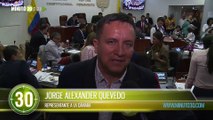 Partido Conservador suspende al representante Quevedo