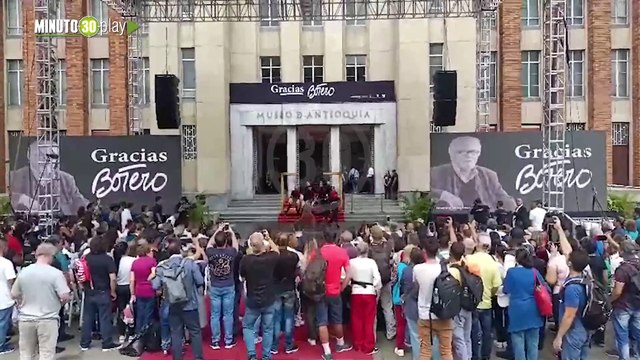 Continúan los homenajes para el maestro Fernando Botero en Medellín
