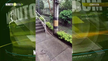 Fuerte granizada en San Antonio de Prado, reportan lluvias en varios municipios