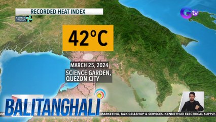 Matinding init at alinsangan, naranasan sa ilang bahagi ng bansa kahapon | BT
