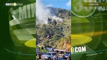 Cinco unidades bomberiles atienden incendio corregimiento Santa Elena