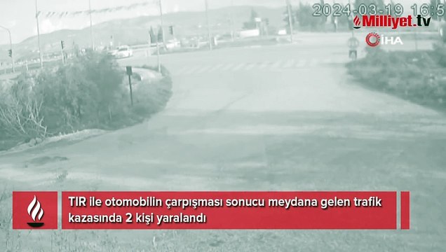 Şoförün dikkati faciayı önledi!