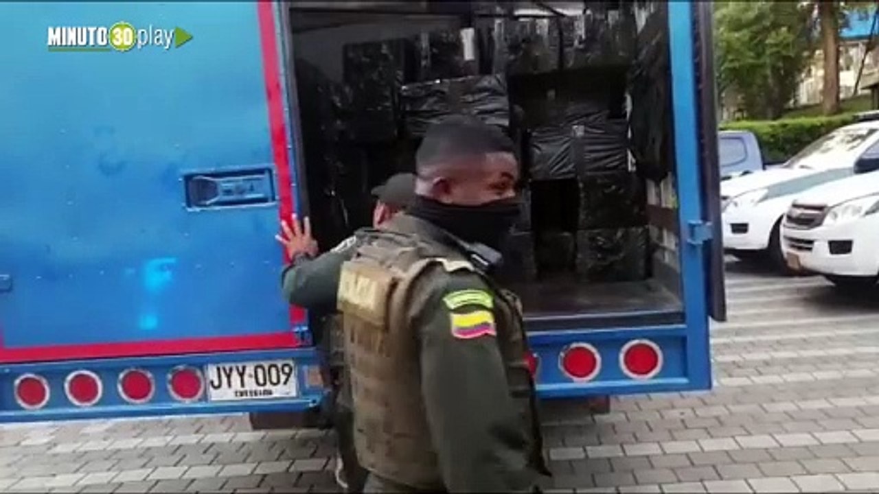 En Medellín encontraron un cargamento de cigarrillos de contrabando