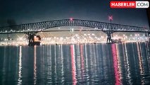 ABD'de üzerinde yoğun trafik olan bir köprü, Singapur bayraklı konteyner gemisinin çarpması sonucu çöktü