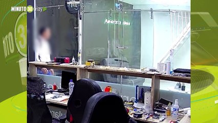 Ladrón aprovechó un descuido y se robó un morral de un negoció en Itagüí