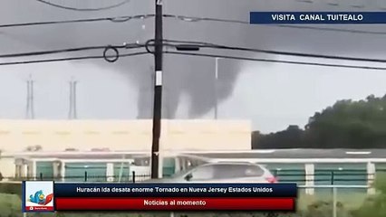 Download Video: Huracán Ida desata enorme Tornado en Nueva Jersey Estados Unidos