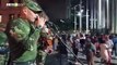 Soldados de Medellín le dieron la bienvenida a diciembre en un compartir con ciudadanos en situación de calle