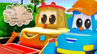 A Road To Make + More Construction Vehicles Names with Hector The Tractor by Kids Tv Channel