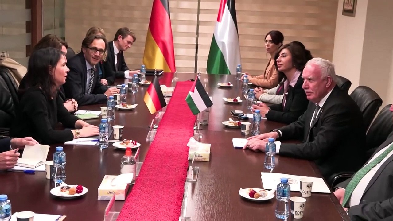 Baerbock wirbt für 'gewaltfreie Zukunft' ohne Hamas