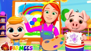 Learn Colors Song + More Kids Learning Videos & Baby Songs by Farmees