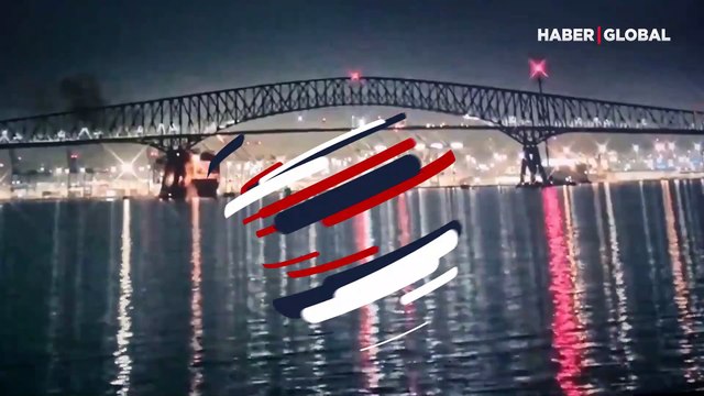 ABD'de dehşet anları! Köprü yıkıldı, araçlar suya gömüldü