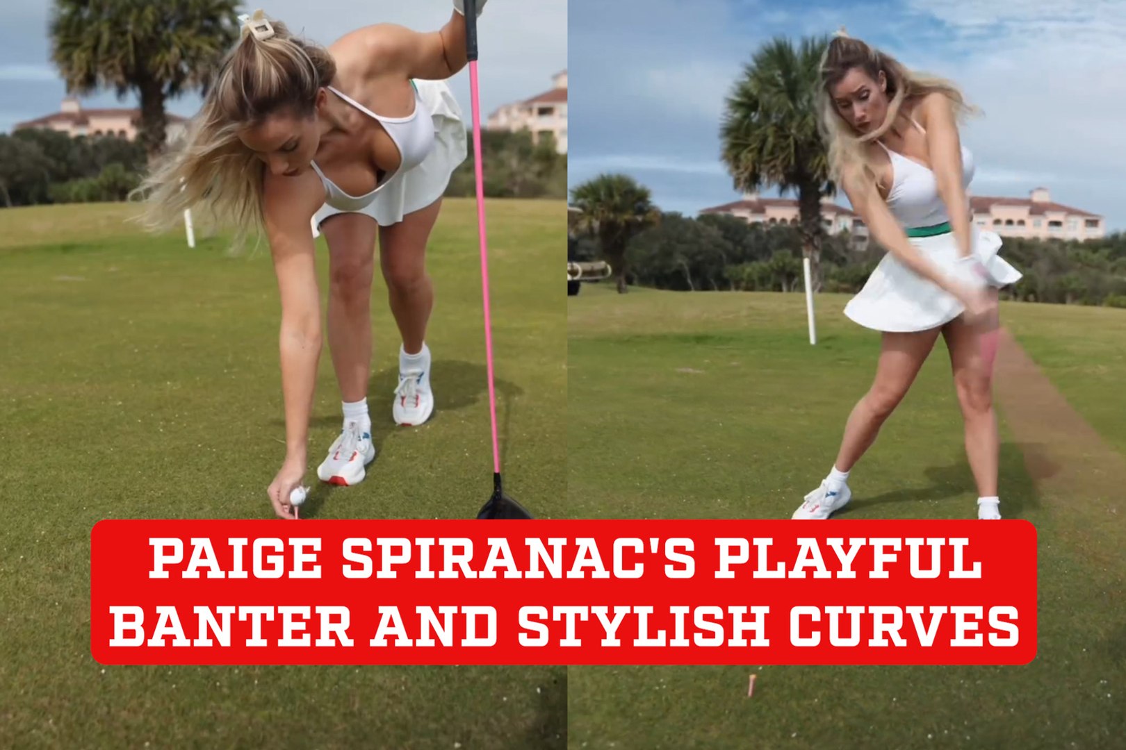 Paige Spiranac sparks fan engagement with playful banter on food, showcasing her stylish curves