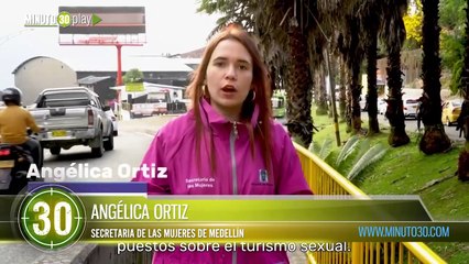 Desmontan valla en Medellín por promover el turismo sexual- parte 1