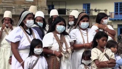 Indígenas piden al Gobierno colombiano proteger territorios de las actividades extractivas