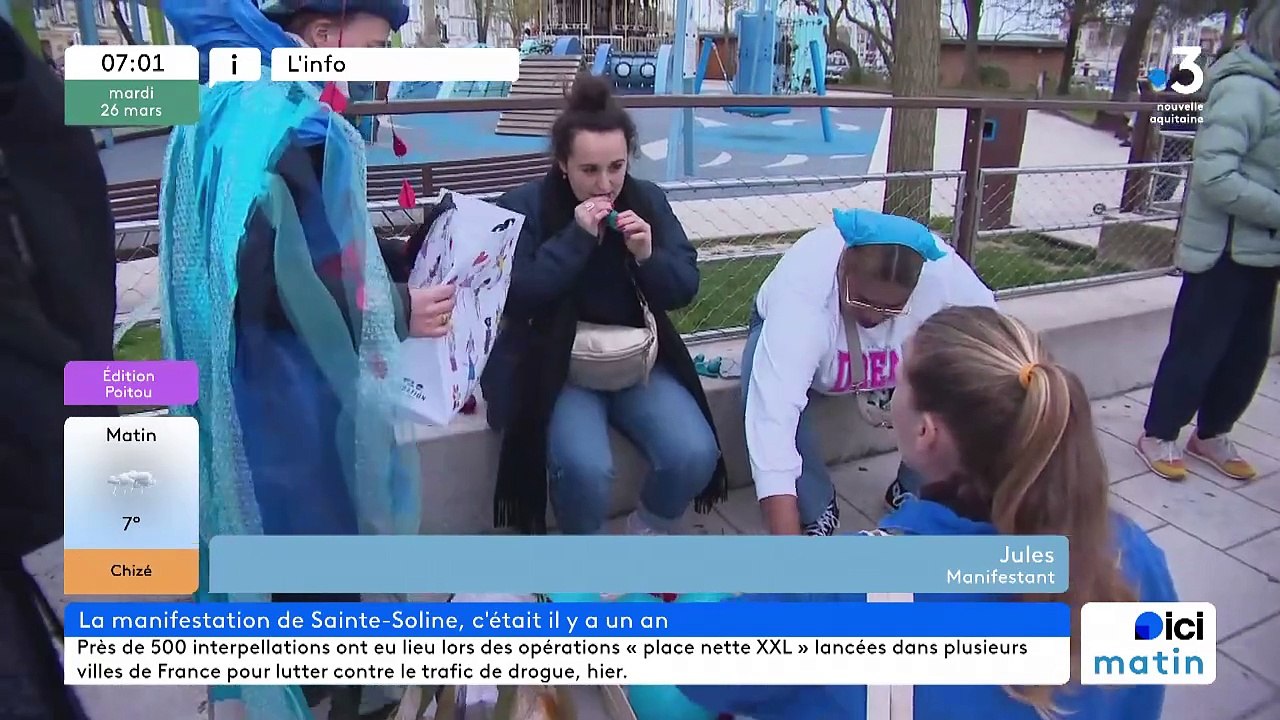 26/03/2024 - Le 6/9 de France Bleu Poitou en vidéo