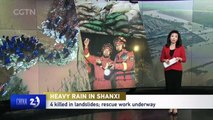 Cuatro muertos en desprendimientos de tierra en el norte de China, las labores de rescate están en marcha