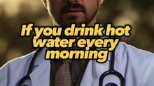 Drink warm water everyday on an empty stomach