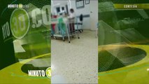 Impactante graban a mujer agonizando en hospital de Sabaneta enfermeras no quisieron atenderla y murió