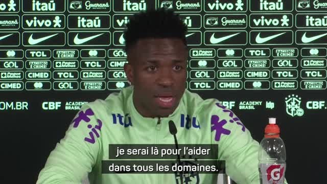 Brésil - Vinicius : Je serai là pour aider Endrick dans tous les domaines
