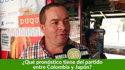 18-06-18 Que pronostico tiene del partido entre Colombia y Japon