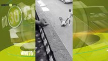 VIDEO ¡Increíble! Pese a brutal golpiza un hombre