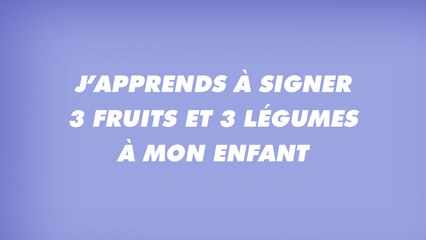 Parents signe des fruits et des légumes avec Marie Cao, alias LittleBunBao