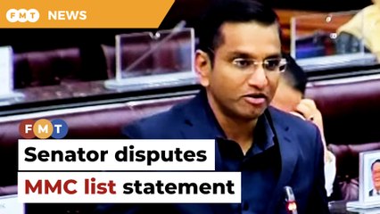 MMC recognised specialists from UK college until 2022, says senator