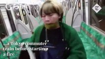 #OMG: Japan train attack: Múltiples heridos después de que un hombre vestido como el villano Joker apuñalara a los pasajeros