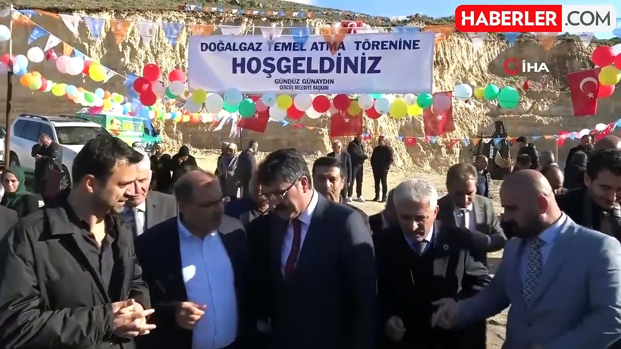 Gercüş'te doğalgaz temel atma töreni gerçekleştirildi