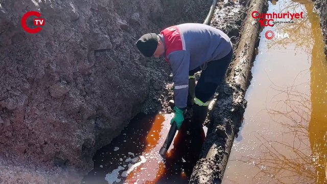 NATO akaryakıt boru hattında sızıntı