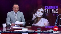 Muere Carmen Salinas - Hija de Carmen Salinas habla de la muerte de su madre