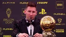 Messi consigue su séptimo Balón de Oro